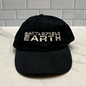Y2K "Battlefield Earth" Movie Promo Merchandise Snap Back Hat Cinema Collectable